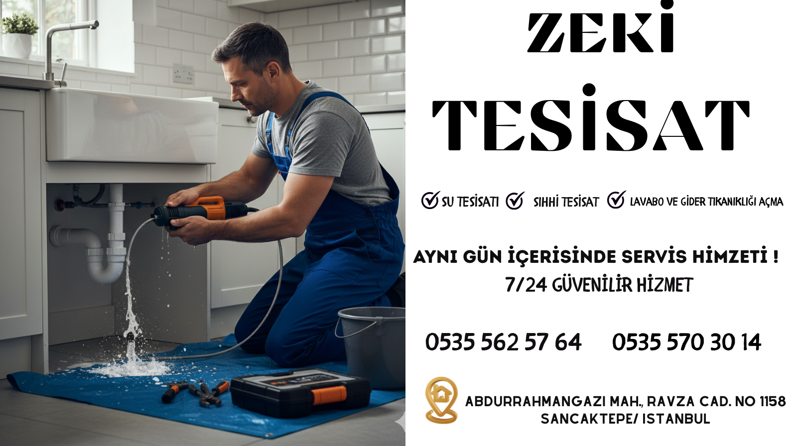 sancaktepe tesisatçı